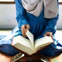 زن قرائت قرآن